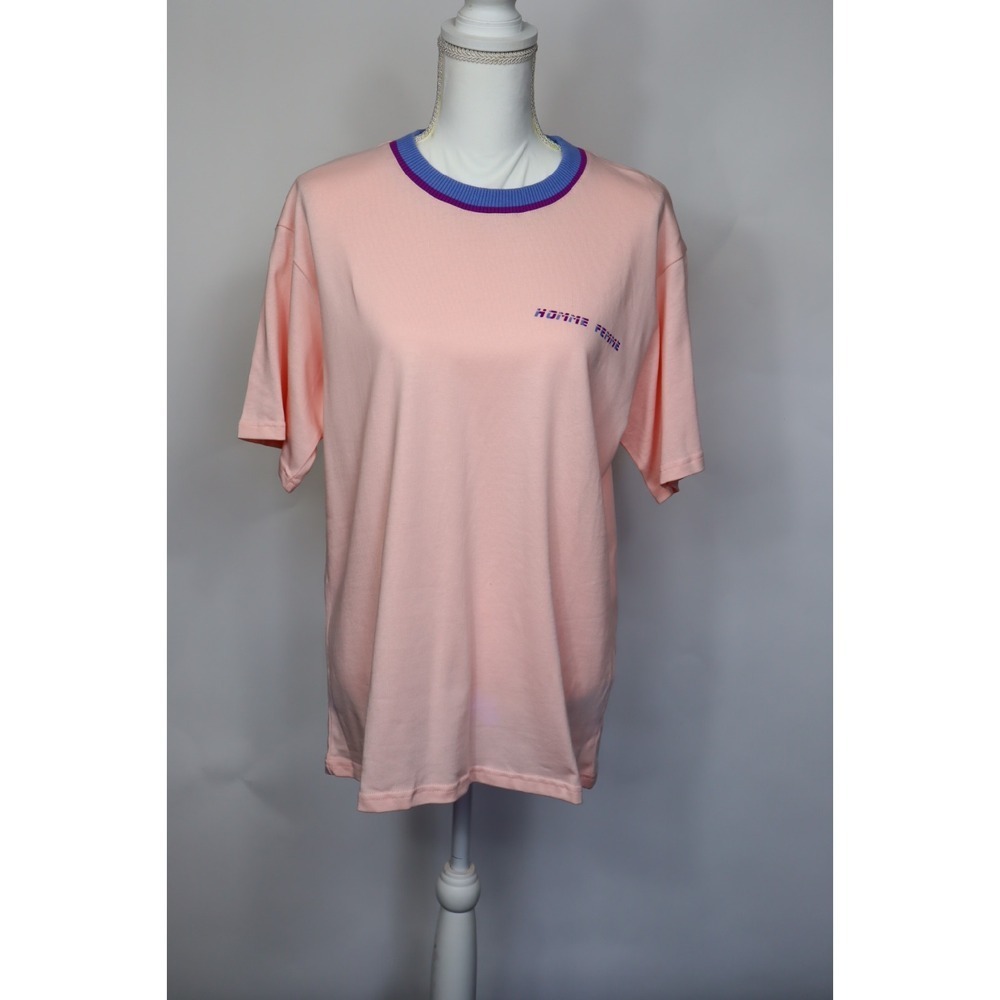 Homme Femme Pink Tee‎ Size Small